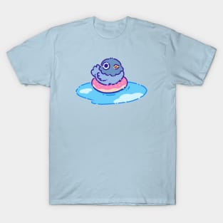 Pigeon on a floater T-Shirt